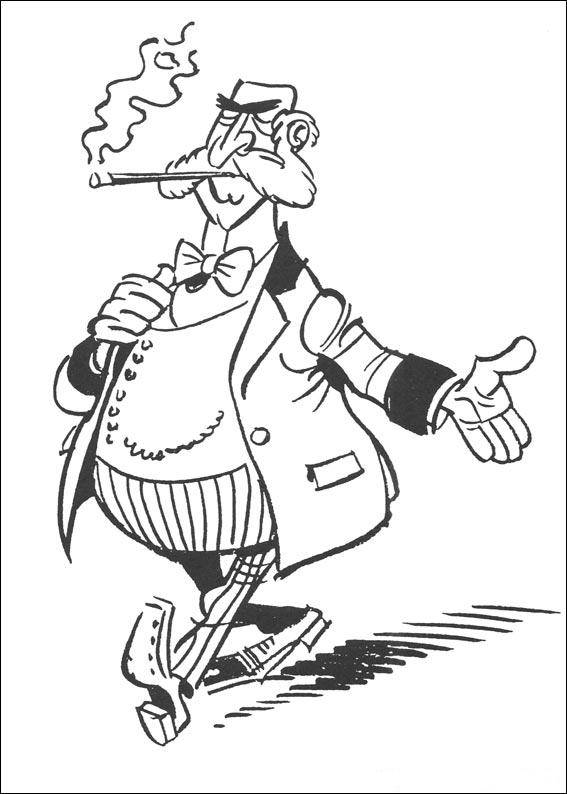 Plansa de colorat cu Lucky Luke 53 49